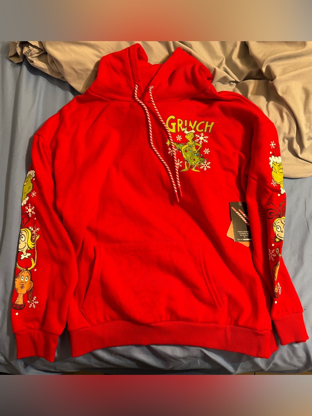 Brand New with Tags Women’s Small Red The Grinch Hoodie